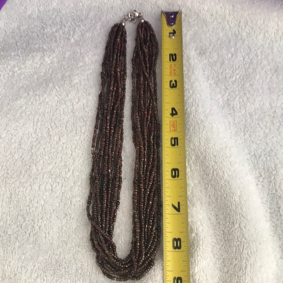 Silpada Brown Multi-Beaded Necklace - Picture 5 of 6